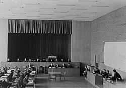 Gerichtssaal im Haus Gallus