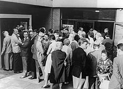 Besucher Auschwitz-Prozess Frankfurt