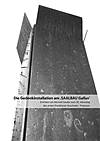 Die Gedenkinstallation am SAALBAU Gallus